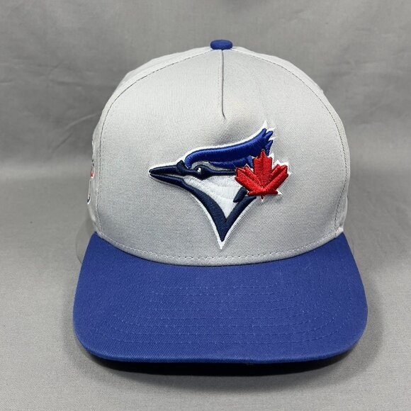 Toronto Blue Jays MLB Snapback M-L Hat New Era 9fifty Gray Baseball Maple Mens - Picture 2 of 16